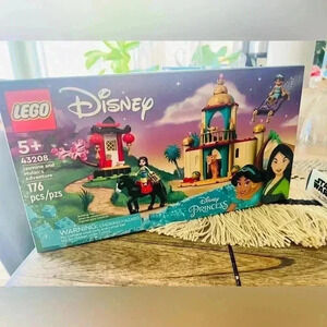DISNEY LEGO 43208  JASMIN & MULAN’S ADVENTURE NEW